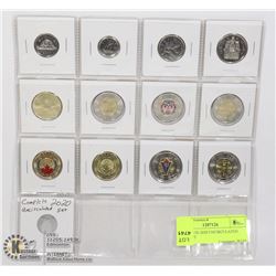 COMPLETE 2020 UNCIRCULATED COIN SET