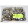 Image 1 : COIN- INTERNATIONAL ASSORTED COIN- 4LB BAG LOT