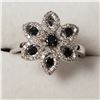 Image 1 : 14K WHITE GOLD DIAMOND(0.5CT)  RING (~SIZE 6.75)
