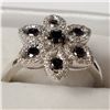 Image 4 : 14K WHITE GOLD DIAMOND(0.5CT)  RING (~SIZE 6.75)