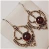 Image 2 : SILVER AMBER  EARRINGS (~WEIGHT 7.4G)