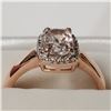 Image 4 : SILVER MORGANITE  RING (~SIZE 6.75) (~WEIGHT 3G)