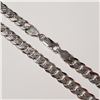 Image 2 : RHODIUM PLATED ST.SILVER  CHAIN (~LENGTH 18INCHES)