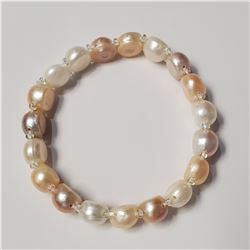 PEARL BRACELET (~LENGTH FLEXIBLE SIZE INCHES)