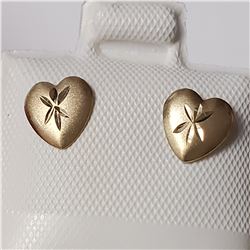 14K YELLOW GOLD  EARRINGS