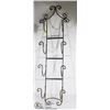 Image 1 : DECORATIVE METAL WALL HANGING WINE