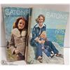 Image 1 : LOT OF 2 VINTAGE EATON'S CATALOGUES 1975 & 197