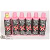 Image 1 : 6 BOTTLES OF CRAZY COLOUR RED SHAMPOO