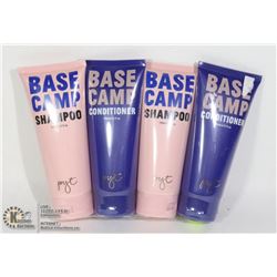 TWO BASE CAMP SHAMPOO AND TWO BASE CAMP CONDITIONER
