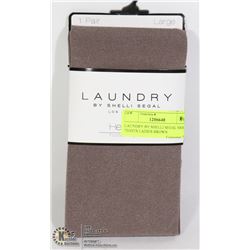LAUNDRY BY SHELLI SEGAL LADIES TIGHTS - BROWN