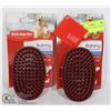 Image 1 : LOT OF 2 PETS BATHING MASSAGE BRUSH