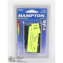 PADLOCK- HAMPTON HARDENED STEEL- LIFETIME WARRANTY