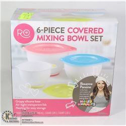 NEW 6PC MIXING BOWL SET WITH GRIPPY SILICON