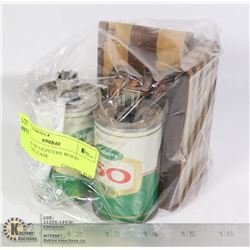 LABATTS 50 LIGHTERS WOOD CIGARETTE CASE