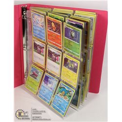 180 POKEMON COLLECTORS CARDS IN BINDER