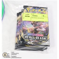 x6 SEALED POKEMON BOOSTER PACKS, NEW