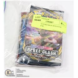 x6 SEALED POKEMON BOOSTER PACKS, NEW