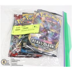 x6 SEALED POKEMON BOOSTER PACKS, NEW