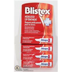 4 TUBES OF BLISTEX MEDICATED LIP OINTMENT