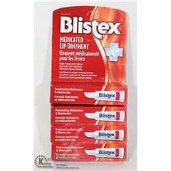 4 TUBES OF BLISTEX MEDICATED LIP OINTMENT