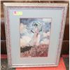 Image 1 : WOMAN WITH PARASOL FRAMED PRINT BY CLAUDE MONET
