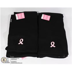 LOT OF 6 NEW PINK RIBBON CAMPAIGN SCARFS LIGHT