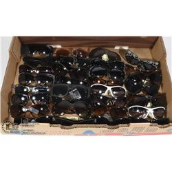 FLAT OF ASSORTED DESIGNER SUNGLASSES