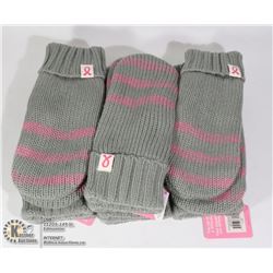 LOT OF 6 NEW PAIRS OF MITTENS