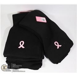 LOT OF 6 NEW PINK RIBBON CAMPAIGN SCARFS LIGHT