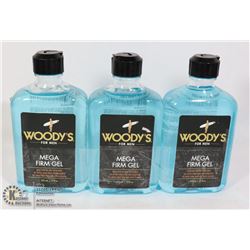 THREE WOODY'S FOR MEN MEGA FIRM GEL
