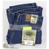 Image 1 : TWO PAIRS OF LIFE LINE WOMENS JEANS SIZE 33/36
