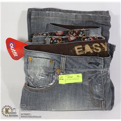 TWO PAIRS OF EASY DENIM SIZE US14&US8