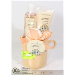 NEW 4PC OPALINE SPA MOROCCAN MIST BATH SET