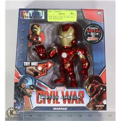 NEW MARVEL DIECAST IRON MAN CIVIL WAR FIGURE