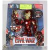Image 1 : NEW MARVEL DIECAST IRON MAN CIVIL WAR FIGURE