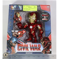 NEW MARVEL DIECAST IRON MAN CIVIL WAR FIGURE