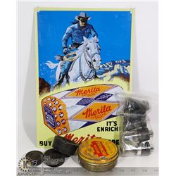 ESTATE FLAT OF COLLECTIBLES INCLUDING MERITA