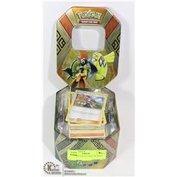POKEMON COLLECTORS TIN WITH CARDS