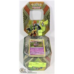 POKEMON COLLECTORS TIN WITH CARDS