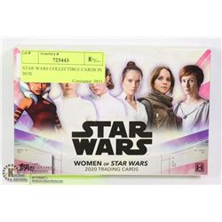 STAR WARS COLLECTIBLE CARDS IN BOX