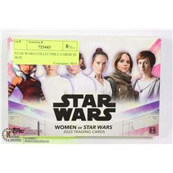 STAR WARS COLLECTIBLE CARDS IN BOX