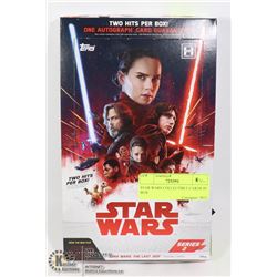STAR WARS COLLECTIBLE CARDS IN BOX