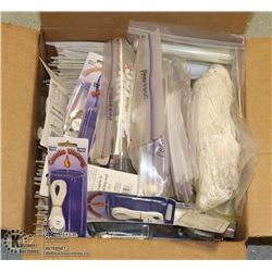 100S OF DIFFERENT  SIZES OF CANDLES WICKS,