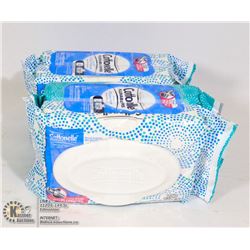 FOUR PACKS OF 42 COTTONELLE FLUSHABLE WIPES