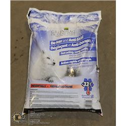 BAG OF GREEN FLAG DE-ICER AND ANTI SKID (GOOD TO