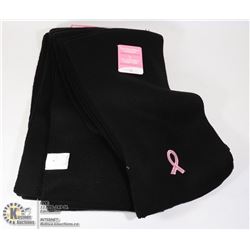LOT OF 6 NEW PINK RIBBON CAMPAIGN SCARFS LIGHT