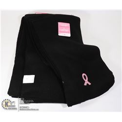 LOT OF 6 NEW PINK RIBBON CAMPAIGN SCARFS LIGHT