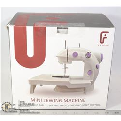 FLYMAN MINI SEWING MACHINE WITH EXTENDING TABLE