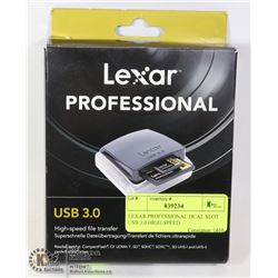 LEXAR PROFESSIONAL DUAL SLOT USB 3.0 HIGH-SPEED