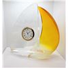 Image 1 : 1) CLEAR AND YELLOW CRYSTAL SAILING BOAT